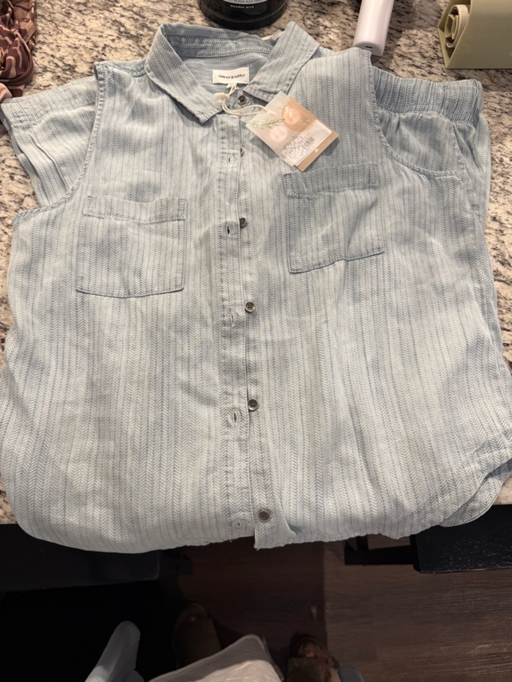 2pc Thread and Supply NWT Wide Leg Pant and Tank SET - Picture 9 of 10